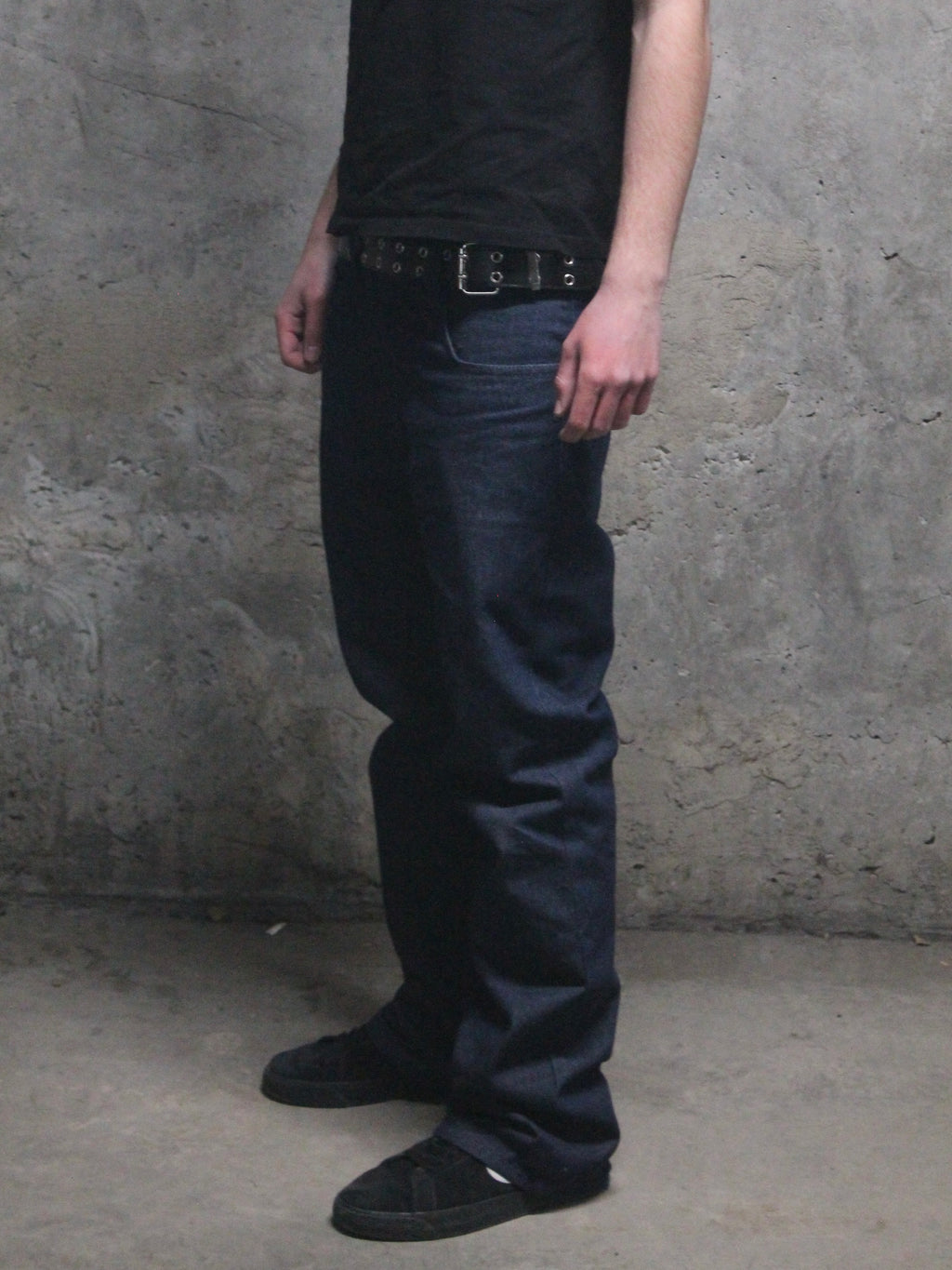 Raw Bootcut Jeans