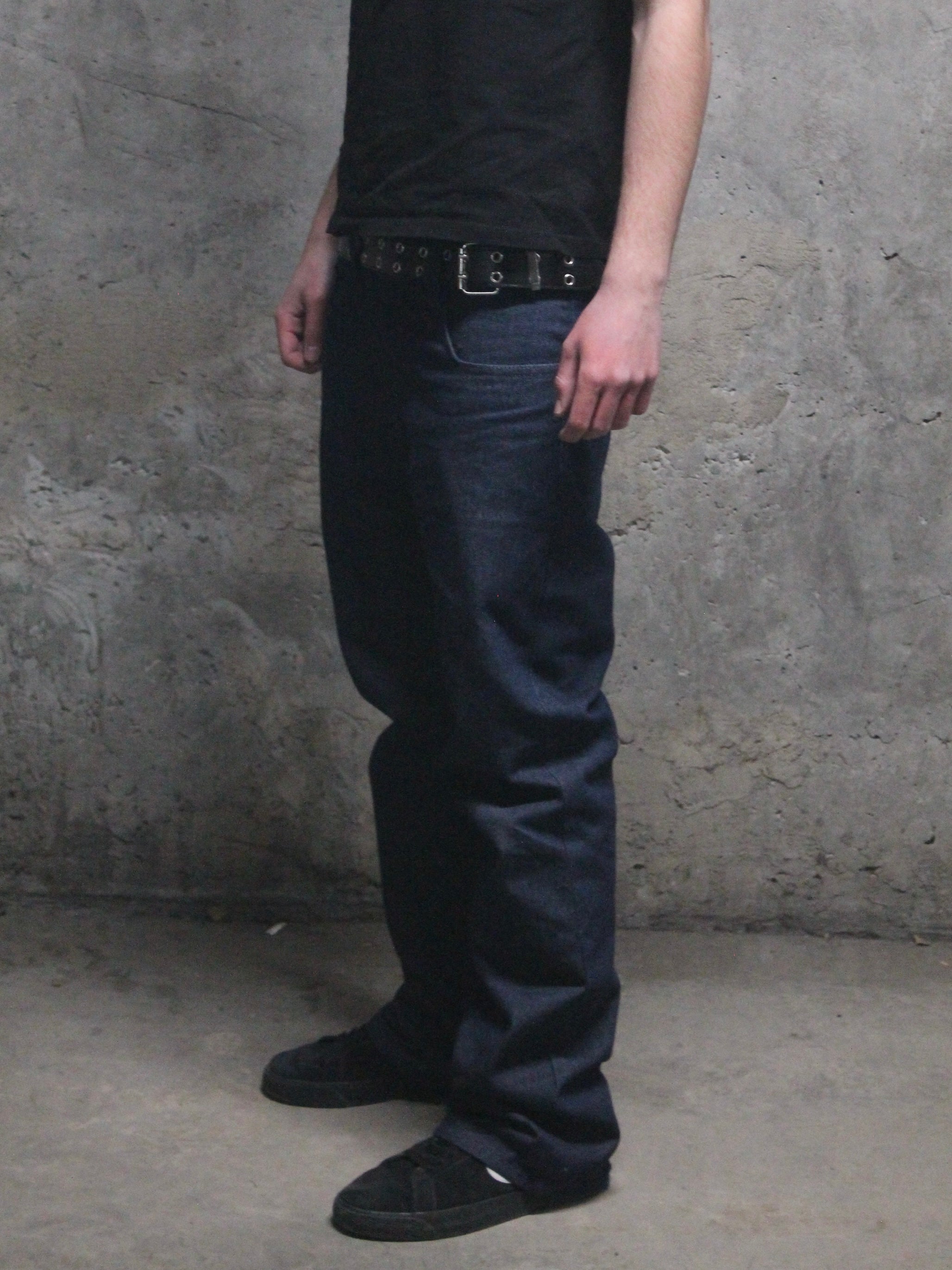 Raw Bootcut Jeans