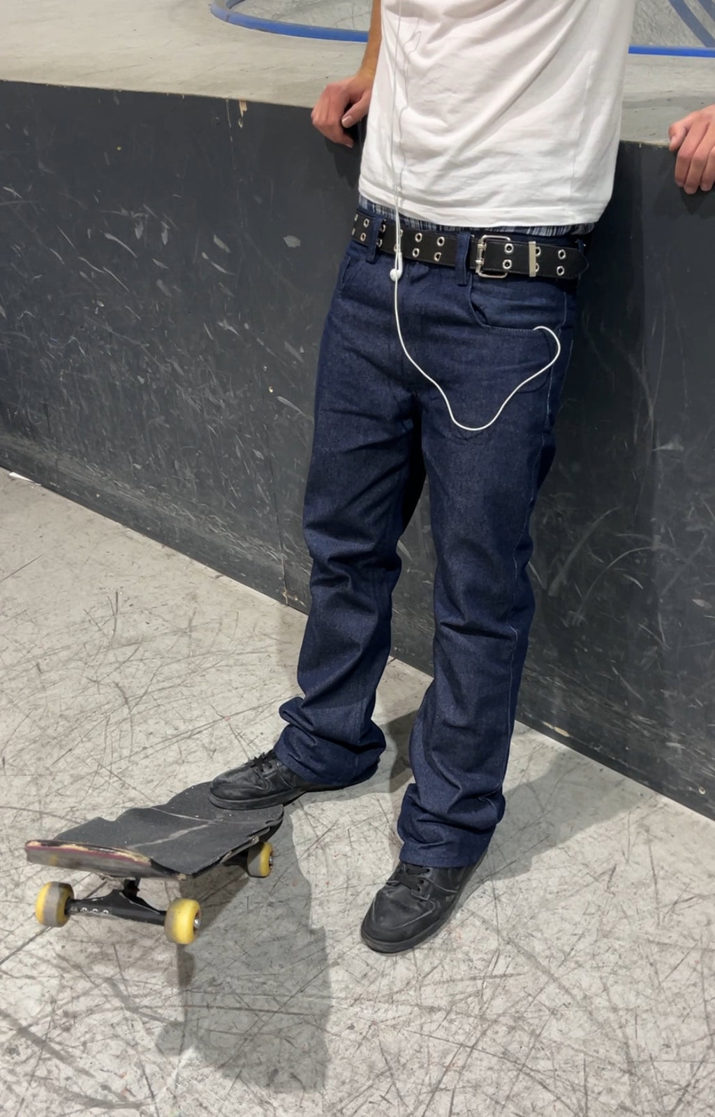 Raw Bootcut Jeans