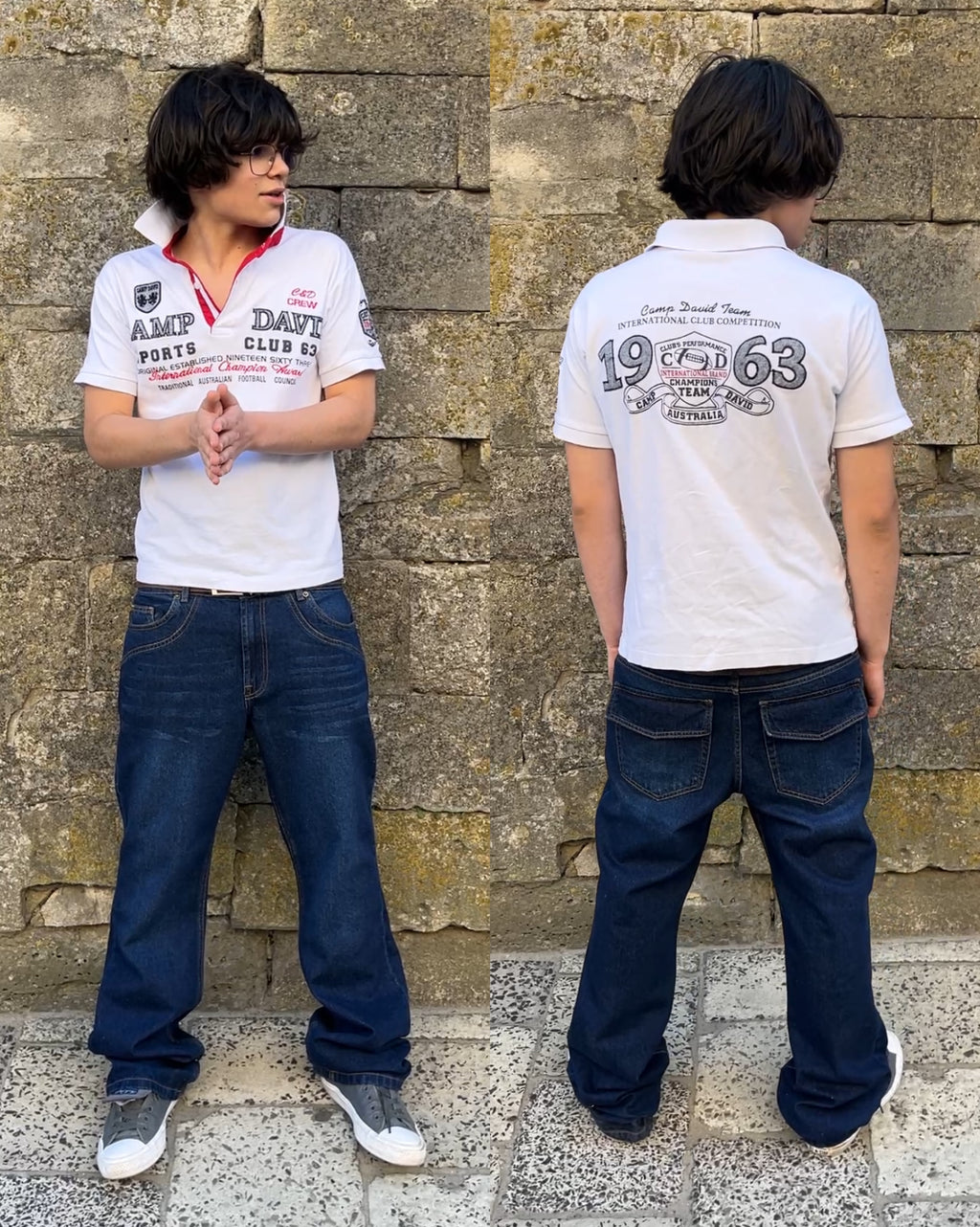"V2" Bootcut Jeans